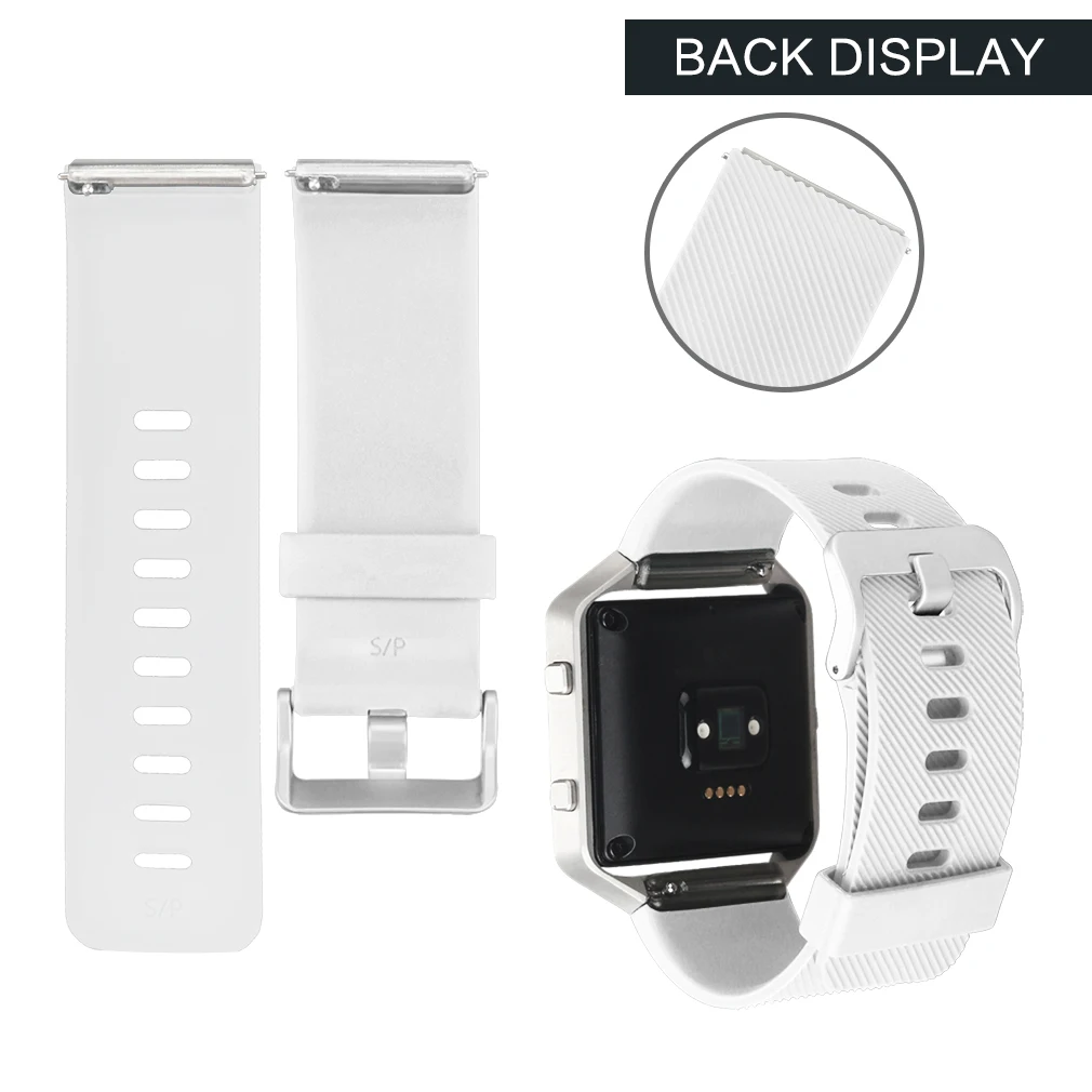 Classic Soft Silicone Adjustable Replacement Sport Watch Band Strap with Quick Release Pins For Blaze Smart Watch 18.7cm
Classic Soft Silicone Adjustable Replacement Sport Watch Band Strap with Quick Release Pins For Blaze Smart Watch 18.7cm
