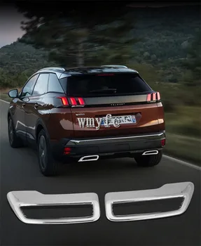 For Peugeot 3008 5008 GT 17 2018 2019 2020 exhaust tail throat decorative frame decorative cover automotive exterior accessories
For Peugeot 3008 5008 GT 17 2018 2019 2020 exhaust tail throat decorative frame decorative cover automotive exterior accessories