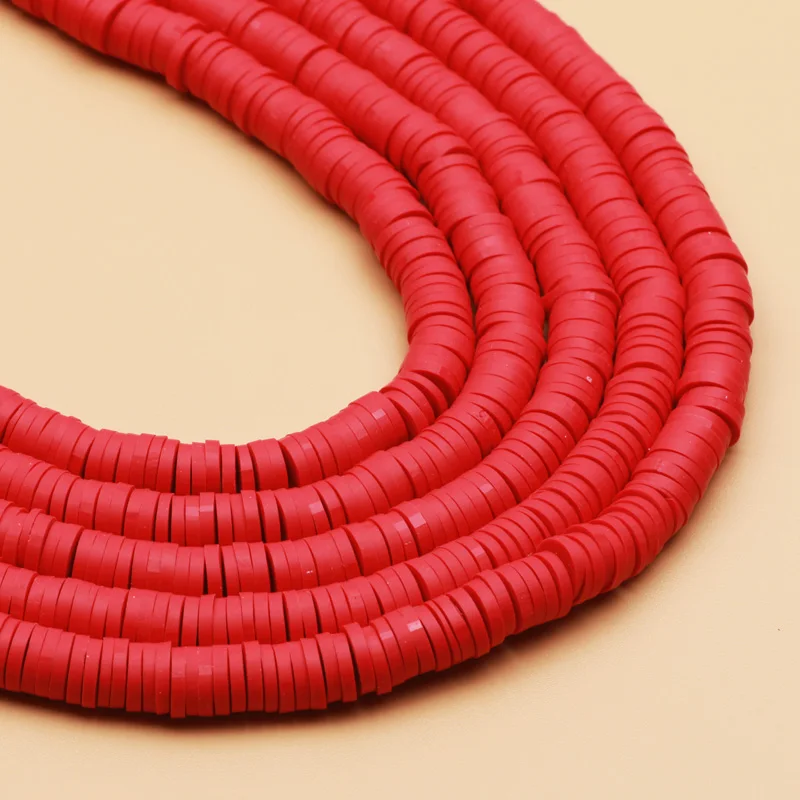 350Pcs/lot 4/6mm Flat Round Polymer Clay Beads Handmade Heishi Disk Loose Spacer Beads for Jewelry Making DIY Bracelets Necklace 350Pcs/lot 4/6mm Flat Round Polymer Clay Beads Handmade Heishi Disk Loose Spacer Beads for Jewelry Making DIY Bracelets Necklace