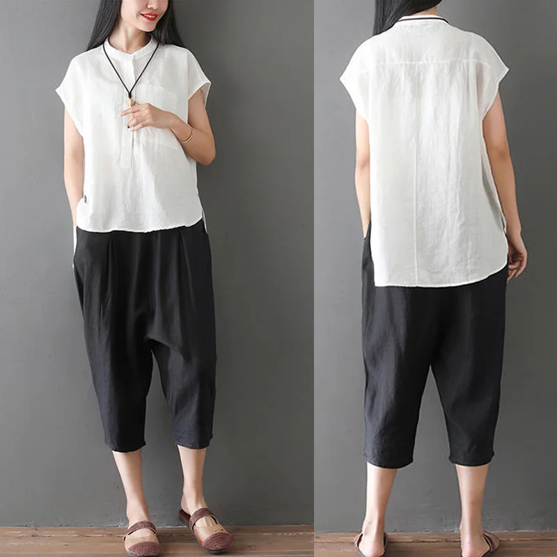 Referral Cotton sleeveless top & Casual Pants Women 2 set 2019 female summer Spring oversized 2 Suits Sets
Referral Cotton sleeveless top & Casual Pants Women 2 set 2019 female summer Spring oversized 2 Suits Sets