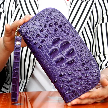 2020 New Crocodile Ma'am Wallet Genuine Leather Long Fund Zipper Hand Woman Package purse Fashion women wallets free shipping
2020 New Crocodile Ma'am Wallet Genuine Leather Long Fund Zipper Hand Woman Package purse Fashion women wallets free shipping