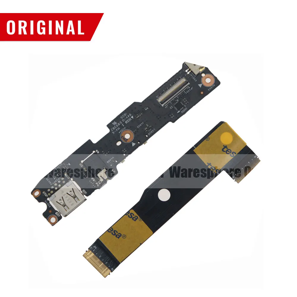 Новая Оригинальная USB аудио плата питания с кабелем для Lenovo Yoga 910 13IKB 5C50M35023 DA30000H530 NS
