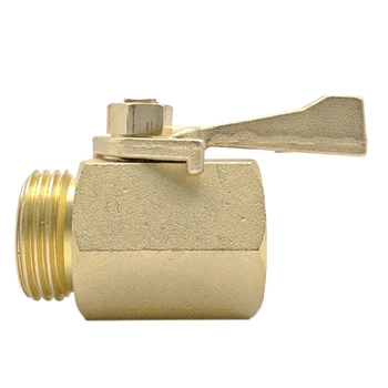 3/4 Inch Garden Hose Water Pipe Connector Brass Valve Faucet Taps Splitter with Shut Off Switch-Us
3/4 Inch Garden Hose Water Pipe Connector Brass Valve Faucet Taps Splitter with Shut Off Switch-Us