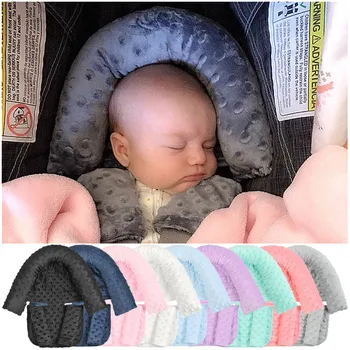 Minky Baby Head Support Pillow Headrest with Matching Seat Belt Strap Covers
Minky Baby Head Support Pillow Headrest with Matching Seat Belt Strap Covers