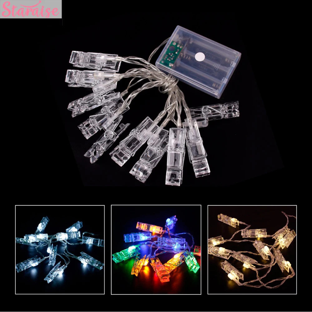 Staraise 10 20 LED Photo Clip Light Wedding Holiday Lights Home Decoration Wedding Event Birthday Party Christmas Decorations
Staraise 10 20 LED Photo Clip Light Wedding Holiday Lights Home Decoration Wedding Event Birthday Party Christmas Decorations