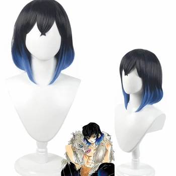 Hashibira Inosuke KyoKimetsu no Yaiba Demon Slayer Blade of Demon Destruction Demon Slaying Corps cosplay wig hair costume prop
Hashibira Inosuke KyoKimetsu no Yaiba Demon Slayer Blade of Demon Destruction Demon Slaying Corps cosplay wig hair costume prop