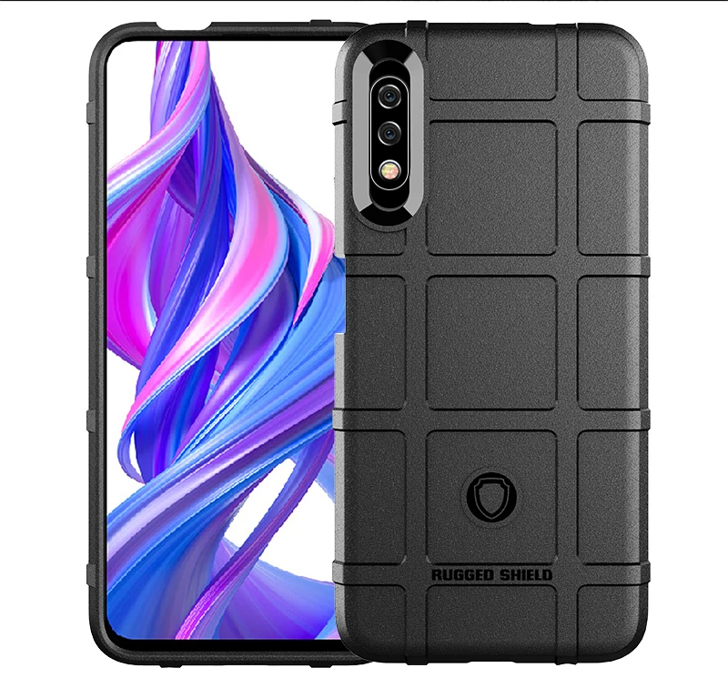 Чехол для Huawei honor 9X китайский силиконовый защитный чехол в военном стиле