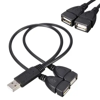 USB 2.0 A Male To 2 Dual Female Jack Y Splitter Hub Cord Adapter Cable Power L3Z0
USB 2.0 A Male To 2 Dual Female Jack Y Splitter Hub Cord Adapter Cable Power L3Z0