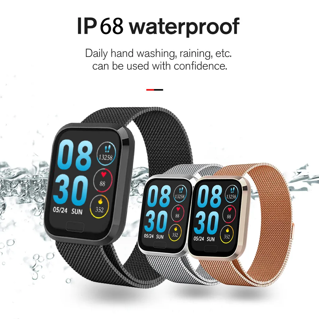 M98 Smart Watch For Android iOS Sports Fitness Calorie Wristband Wear SmartWatch 1.3Inch Color Screen Passometer #20
M98 Smart Watch For Android iOS Sports Fitness Calorie Wristband Wear SmartWatch 1.3Inch Color Screen Passometer #20