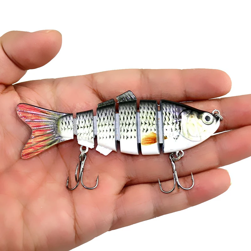 Sinking Wobblers Fishing Lures 10cm Multi Jointed Swimbait Hard Artificial Bait Pike/Bass Fishing Lure Tackle
Sinking Wobblers Fishing Lures 10cm Multi Jointed Swimbait Hard Artificial Bait Pike/Bass Fishing Lure Tackle