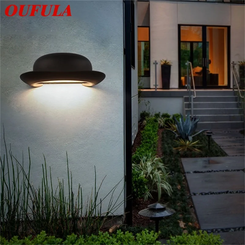 OUFULA LED Outdoor Wall Light Waterproof Sconces Hat New Style Creative Decorative For Porch Corridor Aisle Bedroom Living Room
OUFULA LED Outdoor Wall Light Waterproof Sconces Hat New Style Creative Decorative For Porch Corridor Aisle Bedroom Living Room