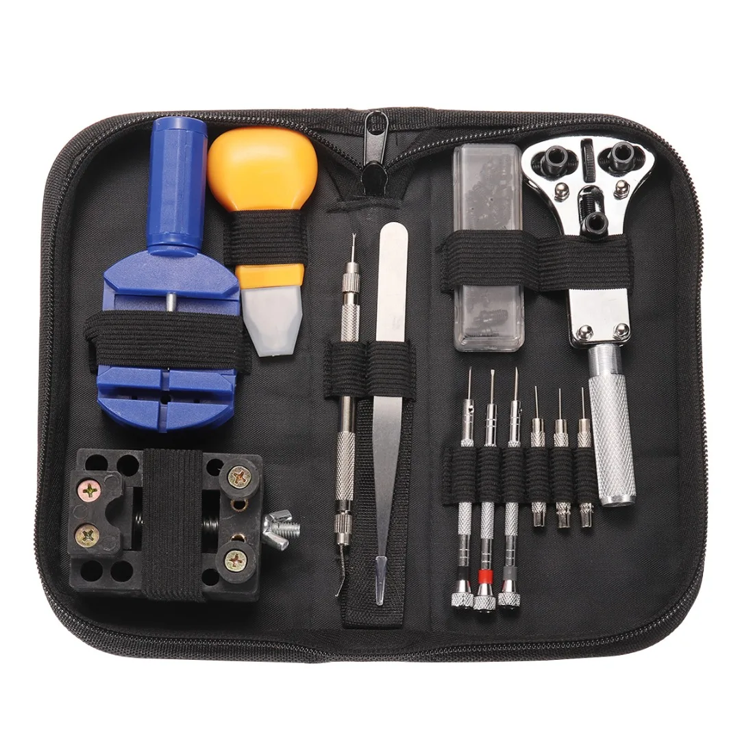 Watch Case Press Opener Link Remover Spring Bars Screwdriver Set Watch Repair Tool Kit For Watchmaker Tools Parts
Watch Case Press Opener Link Remover Spring Bars Screwdriver Set Watch Repair Tool Kit For Watchmaker Tools Parts