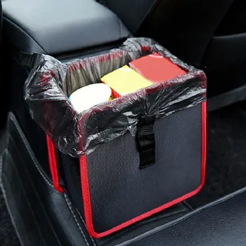Car Trash Bag Litter LeakProof Bin Wastebasket Holder Container Storage Box 22*22*15cm Car Interior Decoration Storage Boxes
Car Trash Bag Litter LeakProof Bin Wastebasket Holder Container Storage Box 22*22*15cm Car Interior Decoration Storage Boxes