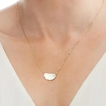 Custom mom Gift Hammered Texture,Medium Half Moon Disc Necklace,Dainty Half Circle,Geometric Shape,Gold Filled, Rose Gold Filled
Custom mom Gift Hammered Texture,Medium Half Moon Disc Necklace,Dainty Half Circle,Geometric Shape,Gold Filled, Rose Gold Filled