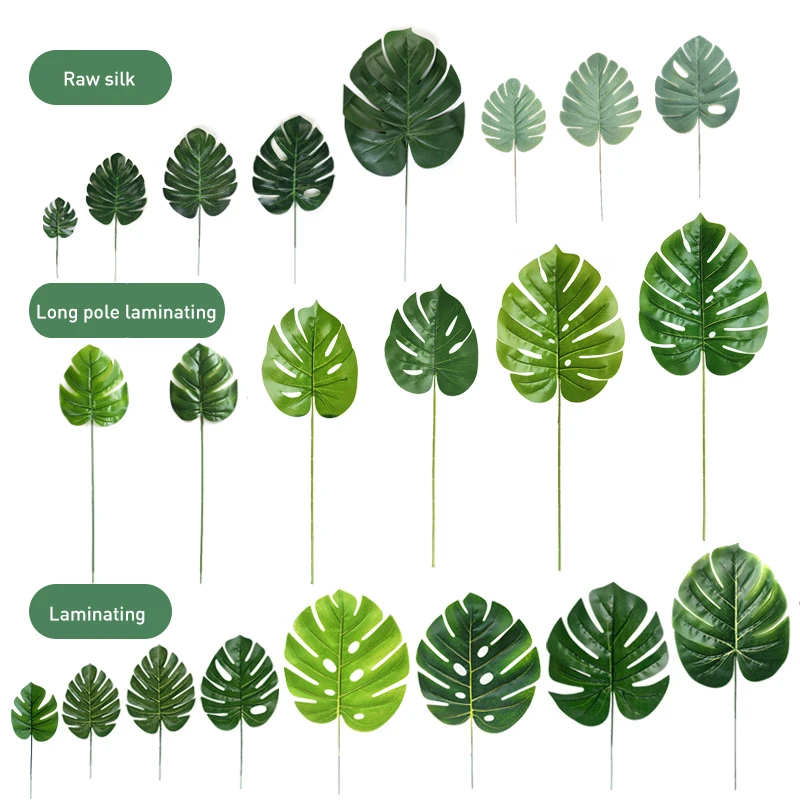 Green Plastic Artificial Leaf Tropical Palm Leaves Simulation Leaf For Wedding Theme Party Decorations DIY Home Garden Decoratio
Green Plastic Artificial Leaf Tropical Palm Leaves Simulation Leaf For Wedding Theme Party Decorations DIY Home Garden Decoratio