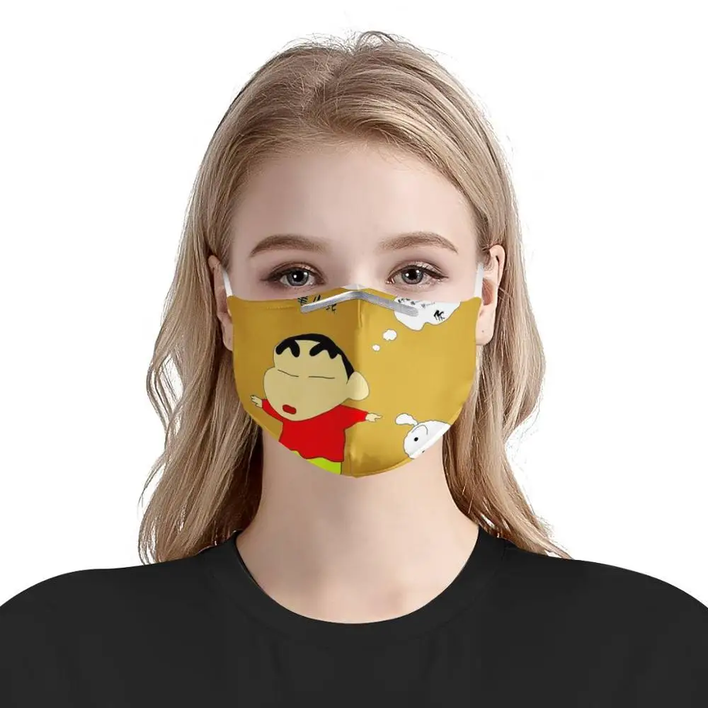 Cartoon crayon shin-chan Custom pattern Masks Cosplay Reusable Comfortable Dust Windproof Mask Costumes Accessories 
Cartoon crayon shin-chan Custom pattern Masks Cosplay Reusable Comfortable Dust Windproof Mask Costumes Accessories