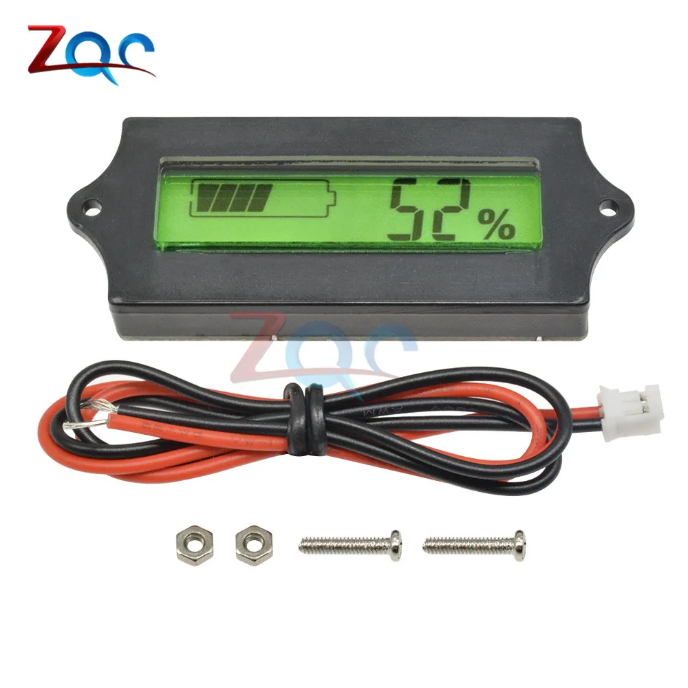 LCD Digital Battery Capacity Tester Indicator Voltmeter Voltage Meter Lipo Lead Acid 18650 Lithium Battery Analyzer Detector 24V
LCD Digital Battery Capacity Tester Indicator Voltmeter Voltage Meter Lipo Lead Acid 18650 Lithium Battery Analyzer Detector 24V