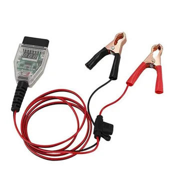 5A Car Computer Memory Saver OBD2 Battery Replacement Tool Expansion Cable Clamp Digital Display Replacement Battery Leakage Det
5A Car Computer Memory Saver OBD2 Battery Replacement Tool Expansion Cable Clamp Digital Display Replacement Battery Leakage Det