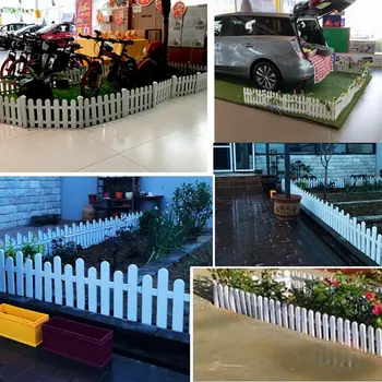 Picket/Round Fence Garden Plastic Fence Partition Indoor Outdoor Lawn Patio DIY Mini Small Fence for Garden Lawn
Picket/Round Fence Garden Plastic Fence Partition Indoor Outdoor Lawn Patio DIY Mini Small Fence for Garden Lawn