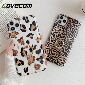 LOVECOM Retro Leopard Ring Holder Phone Case For iPhone 11 Pro Max XR X XS Max 7 8 6 Plus Case Soft IMD Matte Phone Back Cover
LOVECOM Retro Leopard Ring Holder Phone Case For iPhone 11 Pro Max XR X XS Max 7 8 6 Plus Case Soft IMD Matte Phone Back Cover