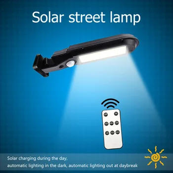 Remote Control Solar Lamp 100COB LED Solar Light Outdoor Waterproof Emergency Lamp PIR Motion Sensor Pathway Garden Wall Light
Remote Control Solar Lamp 100COB LED Solar Light Outdoor Waterproof Emergency Lamp PIR Motion Sensor Pathway Garden Wall Light