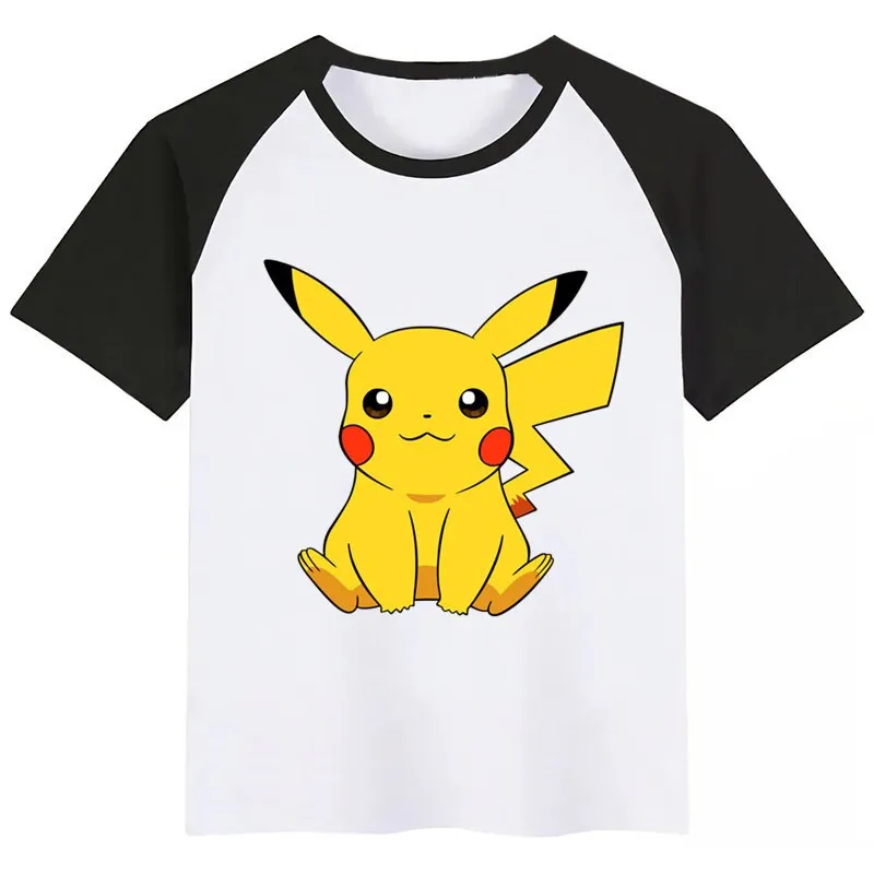 Pokemon Go Pikachu Charizard Cartoon Cute Print T-shirt Girls/Boys Funny Baby Clothes Kids Summer Short Sleeve Tshirt
Pokemon Go Pikachu Charizard Cartoon Cute Print T-shirt Girls/Boys Funny Baby Clothes Kids Summer Short Sleeve Tshirt