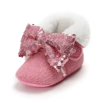 Newborn Girls baby First Walkers infants warm Sequin shoes Faux fur girls baby booties Leather boy baby boots 
Newborn Girls baby First Walkers infants warm Sequin shoes Faux fur girls baby booties Leather boy baby boots