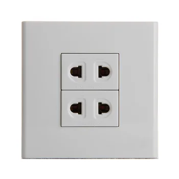 86X86MM Wall Power Outlet Four-Hole Electric Wall Socket Panel 
86X86MM Wall Power Outlet Four-Hole Electric Wall Socket Panel