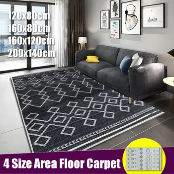 4 Sizes Non-slip Area Rug Carpet Floor Mat Modern Coffee Table Sofa Office Mats Home Living Room Bedroom Decoration Accessories
4 Sizes Non-slip Area Rug Carpet Floor Mat Modern Coffee Table Sofa Office Mats Home Living Room Bedroom Decoration Accessories