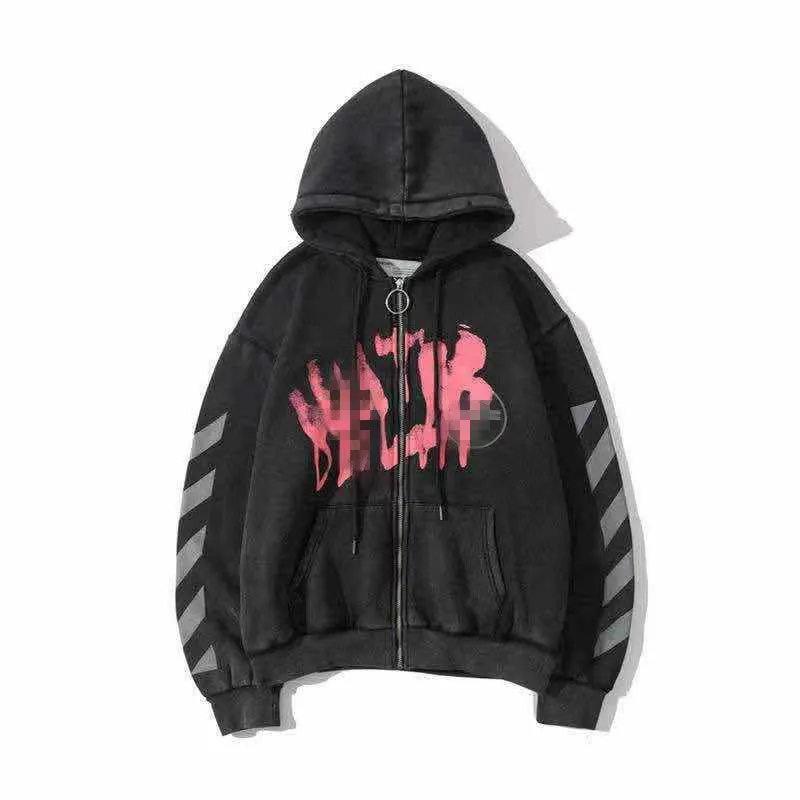 2020 new OW autumn and winter trendy brand stripes men and women arrow classic graffiti zipper casual hoodie cardigan
2020 new OW autumn and winter trendy brand stripes men and women arrow classic graffiti zipper casual hoodie cardigan