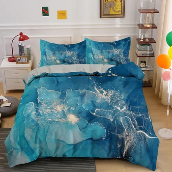 Export Liquid Marble 3D Pattern Design Bedding Set Twin Double Queen Size Bed Sets Quilt Duvet Covers Pink Blue Comforter Cover
Export Liquid Marble 3D Pattern Design Bedding Set Twin Double Queen Size Bed Sets Quilt Duvet Covers Pink Blue Comforter Cover