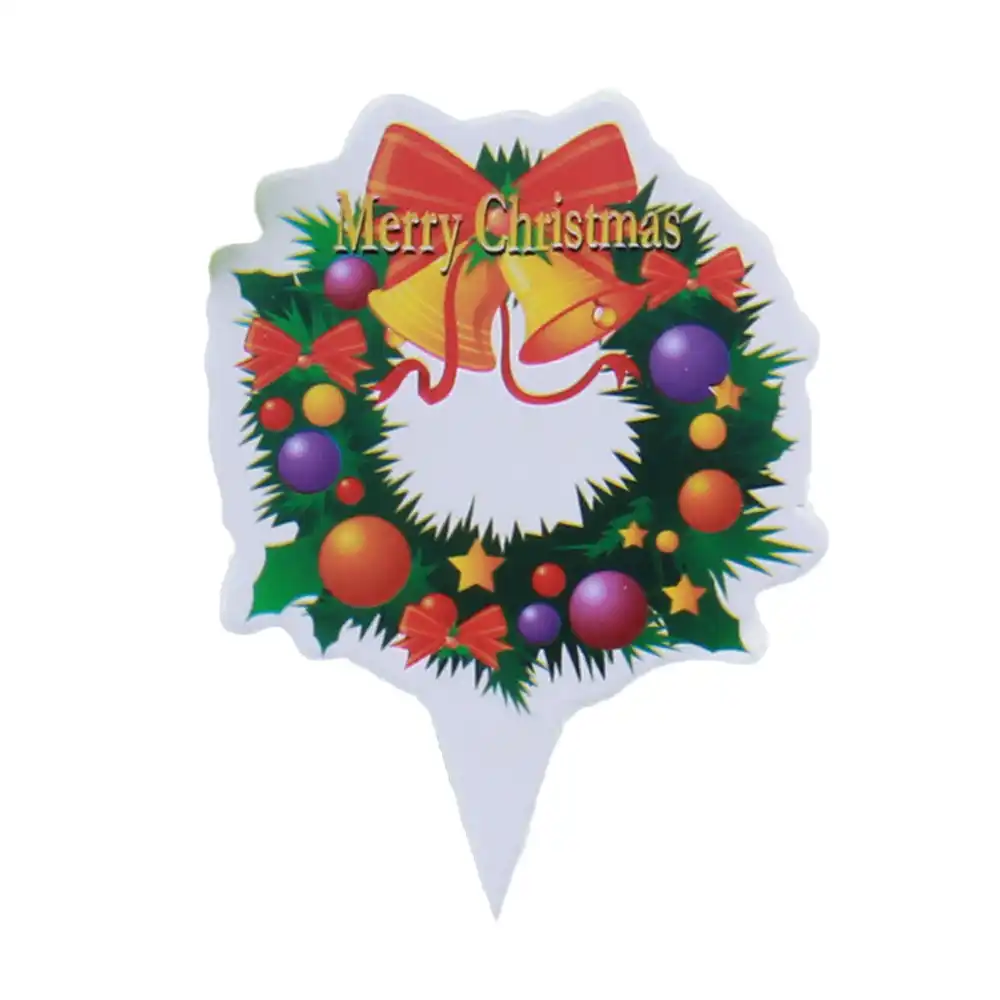 decor flag birthday cake gift home children kids santa claus elk