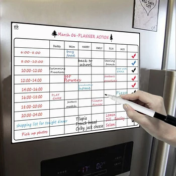 A3 Magnetic Month And Week Schedule Erase Calendar Erasable Message Board Magnetic Refrigerator Stickers Soft White Board
A3 Magnetic Month And Week Schedule Erase Calendar Erasable Message Board Magnetic Refrigerator Stickers Soft White Board