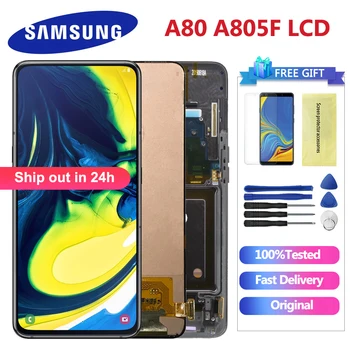 Original 6.7'' LCD Display For Samsung Galaxy SM-A80 A805 A805F Touch Screen Digitizer Assembly For Samsung A80 Display
Original 6.7'' LCD Display For Samsung Galaxy SM-A80 A805 A805F Touch Screen Digitizer Assembly For Samsung A80 Display