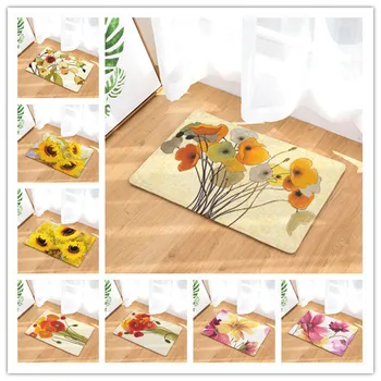 Anti-Slip Bath Mat Flannel Flowers Oil Painting Doormat Absorb Water Floor Mat Carpet Kitchen Bedroom Entrance Rug Tatami Tapete
Anti-Slip Bath Mat Flannel Flowers Oil Painting Doormat Absorb Water Floor Mat Carpet Kitchen Bedroom Entrance Rug Tatami Tapete