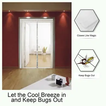 Magnetic Mosquito Door Curtains Partition Summer Insect Mosquito Partition Net Plastic Curtain for Door Shielding Mesh Fly Net
Magnetic Mosquito Door Curtains Partition Summer Insect Mosquito Partition Net Plastic Curtain for Door Shielding Mesh Fly Net
