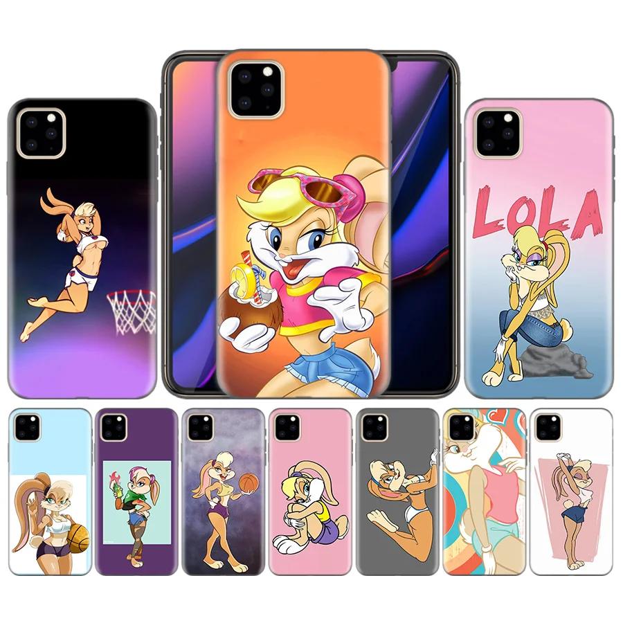 Silicone Case For iphone XR XS Max X 7 8 6 6S Plus 11 11Pro Max 5 5S 5C SE 7Plus 8Plus 6plus Protective Cover Lola bunny Case
Silicone Case For iphone XR XS Max X 7 8 6 6S Plus 11 11Pro Max 5 5S 5C SE 7Plus 8Plus 6plus Protective Cover Lola bunny Case