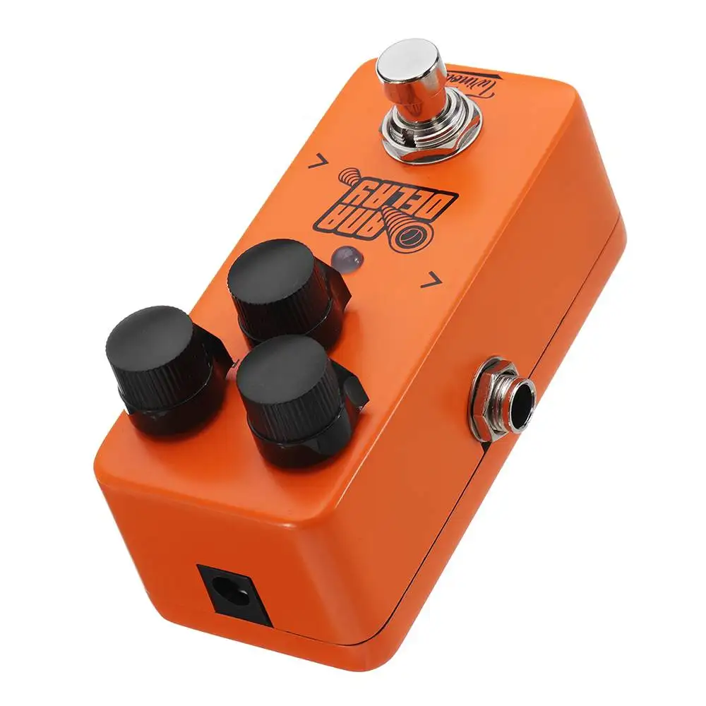 IRIN TDL-1 Guitar Pedal With 800ms Delay Time Dynamic Creation Of Consecutive Sound Tap Tempo Function For Guitar Accessories
IRIN TDL-1 Guitar Pedal With 800ms Delay Time Dynamic Creation Of Consecutive Sound Tap Tempo Function For Guitar Accessories