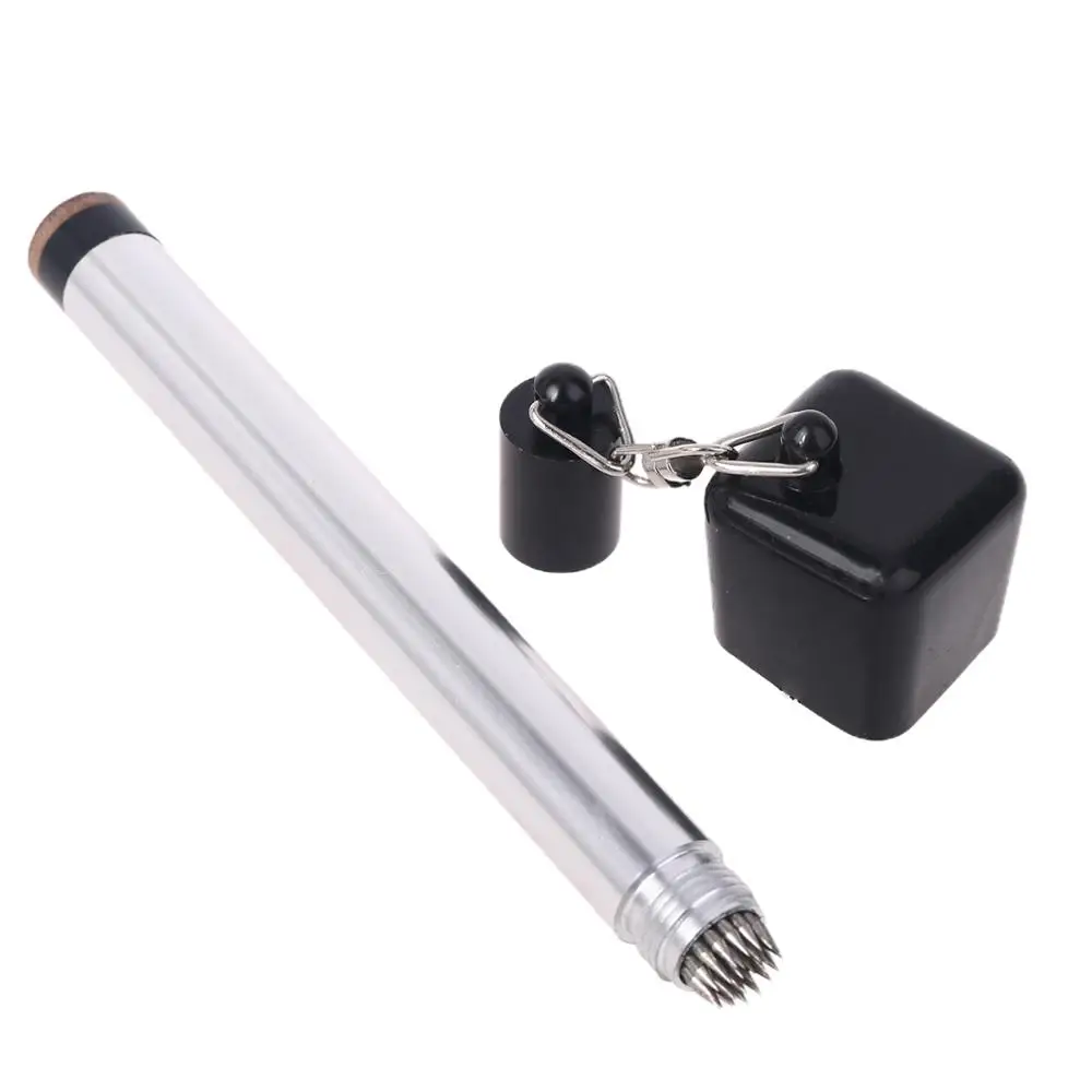 New Pool Stick Chalk Holder 2 in 1 Portable Chalker Cue Tip Pick Pricker Tool for Billiard Cue Snooker Accessory Repair Tool
New Pool Stick Chalk Holder 2 in 1 Portable Chalker Cue Tip Pick Pricker Tool for Billiard Cue Snooker Accessory Repair Tool
