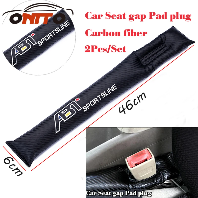 Carbon FiberAuto seat gap padding For ABT logo Seat Gaps Plug Crevice Inserts Protective Padding Auto Accessories
Carbon FiberAuto seat gap padding For ABT logo Seat Gaps Plug Crevice Inserts Protective Padding Auto Accessories