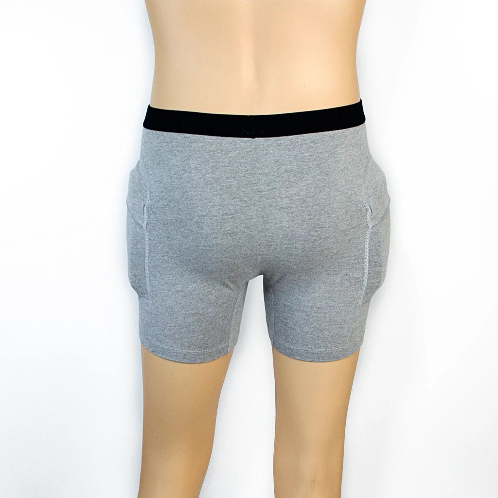 Pack of 2 Men Elderly Hip Fractures Protector Pants Support Shield Fall Prevention Underwear Pack of 2 Men Elderly Hip Fractures Protector Pants Support Shield Fall Prevention Underwear