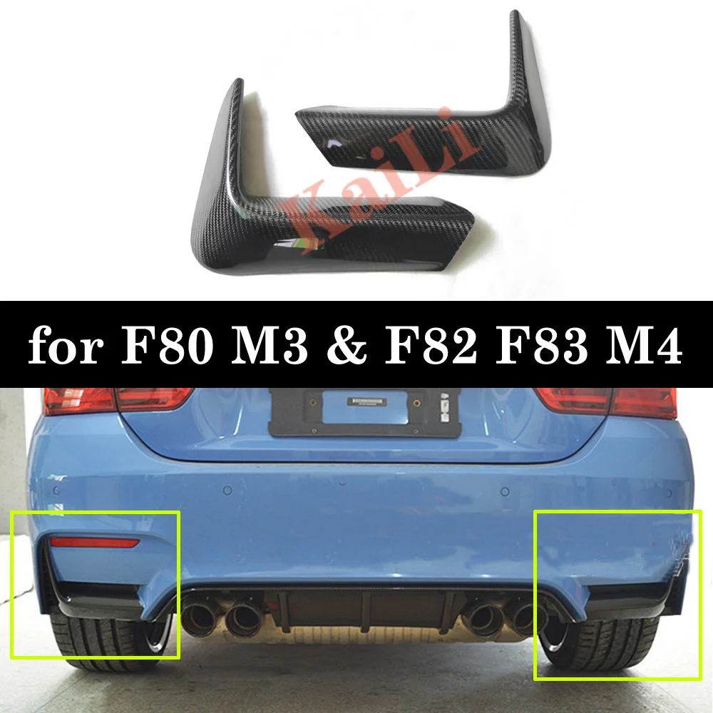 1Pair Car Rear Bumper Lip Splitter Diffuser Lower Corner Cover Trim Spoiler For BMW F80 M3 F82 F83 M4 2015-2018 Real Carbon
1Pair Car Rear Bumper Lip Splitter Diffuser Lower Corner Cover Trim Spoiler For BMW F80 M3 F82 F83 M4 2015-2018 Real Carbon