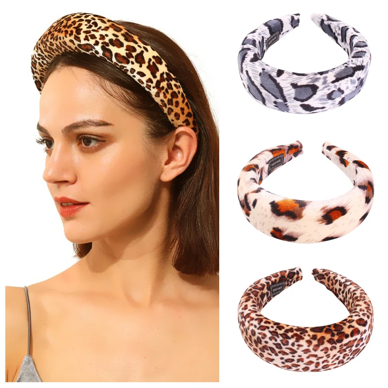 Retro Leopard Hairband Soft Sponge Padded Wide Velvet Headbands Solid Color Cross Hair Hoop Rapunzel Tiara Party Accessories
Retro Leopard Hairband Soft Sponge Padded Wide Velvet Headbands Solid Color Cross Hair Hoop Rapunzel Tiara Party Accessories