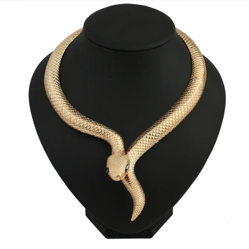 Fashion Necklace Luxury Sexy Exaggerated Gold Snake Long Party Necklace For Women Jewelry Bijoux Gift
Fashion Necklace Luxury Sexy Exaggerated Gold Snake Long Party Necklace For Women Jewelry Bijoux Gift