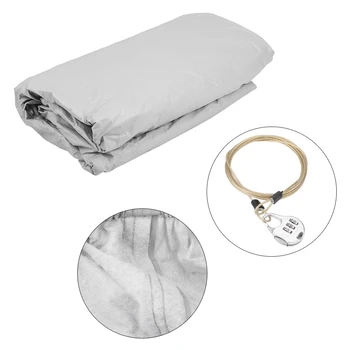 Outdoor Dustproof Full Cover With Cable Lock Waterproof UV Snow Resistant Car Protection Cover With Reflective Light Strip
Outdoor Dustproof Full Cover With Cable Lock Waterproof UV Snow Resistant Car Protection Cover With Reflective Light Strip