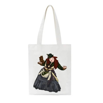 SCCFM Women Foldable Canvas Shoulder Bag Lady Tote Eco Larger Capacity Shopping Bag Fashion Casual HandBag Halloween Witch Print
SCCFM Women Foldable Canvas Shoulder Bag Lady Tote Eco Larger Capacity Shopping Bag Fashion Casual HandBag Halloween Witch Print