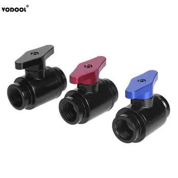VODOOL G1/4 Vent Valve Aluminum Handle Double Inner Teeth Water Ball Valve Waterway Control For PC Computer Water Cooling System
VODOOL G1/4 Vent Valve Aluminum Handle Double Inner Teeth Water Ball Valve Waterway Control For PC Computer Water Cooling System