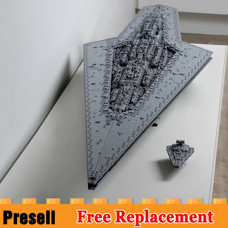 New MOC Super Star Destroyer Executor class Star Dreadnought Set Building Blocks Toys Compatible with 10021 15881
New MOC Super Star Destroyer Executor class Star Dreadnought Set Building Blocks Toys Compatible with 10021 15881