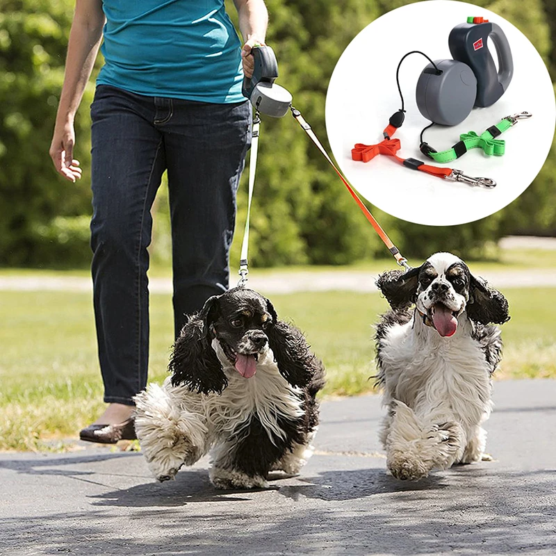 3M Retractable Dog Leash Lead for Walking Running Pet Dogs Tracting Rope ABS Automatic Two-headed Dogs Rope Belt Pet Products
3M Retractable Dog Leash Lead for Walking Running Pet Dogs Tracting Rope ABS Automatic Two-headed Dogs Rope Belt Pet Products