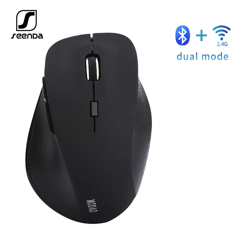 SeenDa 2.4G Bluetooth 4.0 Office Mouse Multi-mode Wireless Mouse USB Gaming Mause With 6 Buttons Game Mice For Laptop PC
SeenDa 2.4G Bluetooth 4.0 Office Mouse Multi-mode Wireless Mouse USB Gaming Mause With 6 Buttons Game Mice For Laptop PC